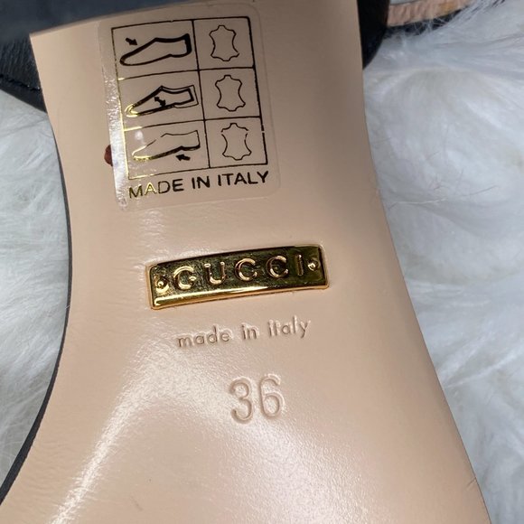 Gucci Marmont Mid-Heel Sandals size 36 - Picture 7 of 9
